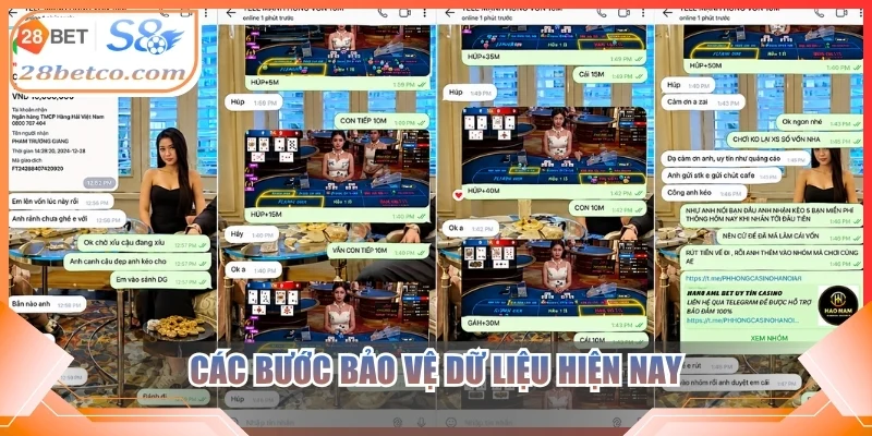 Các bước bảo vệ dữ liệu hiện nay