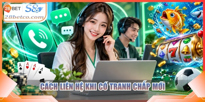 Cách liên hệ khi có tranh chấp mới