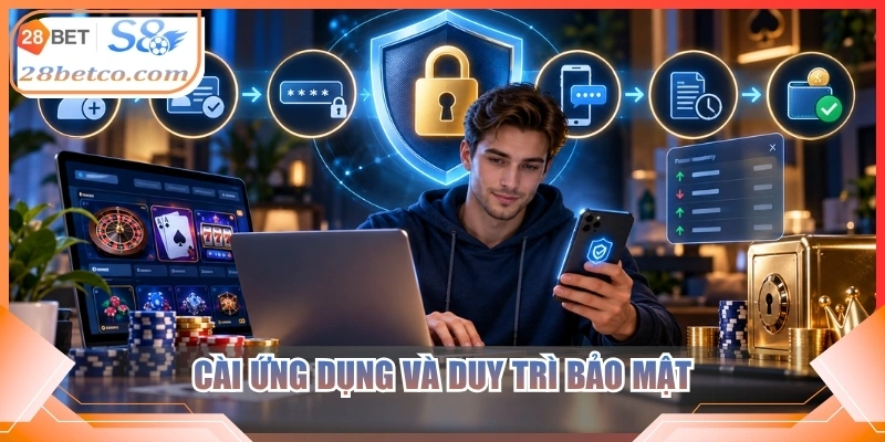 Cài ứng dụng và duy trì bảo mật