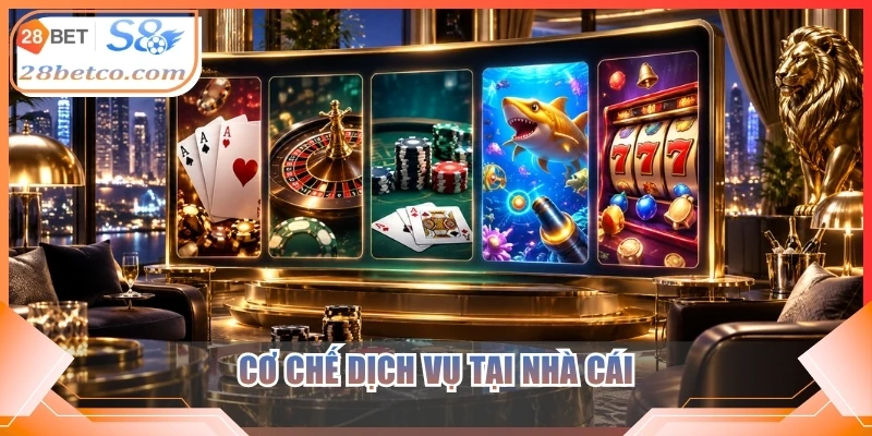 Cơ chế dịch vụ tại nhà cái