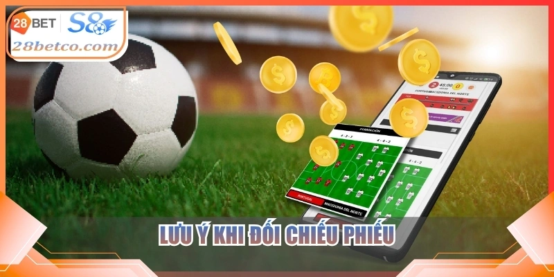 Lưu ý khi đối chiếu phiếu