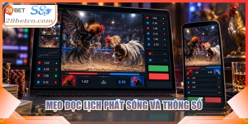 Mẹo đọc lịch phát sóng và thông số