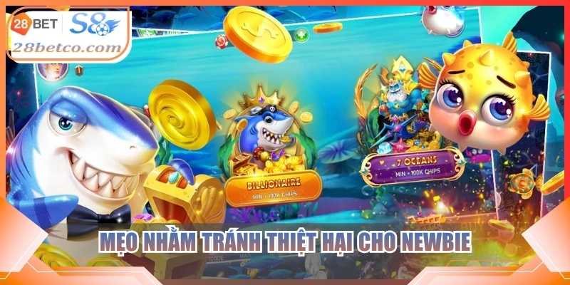 Mẹo nhằm tránh thiệt hại cho newbie