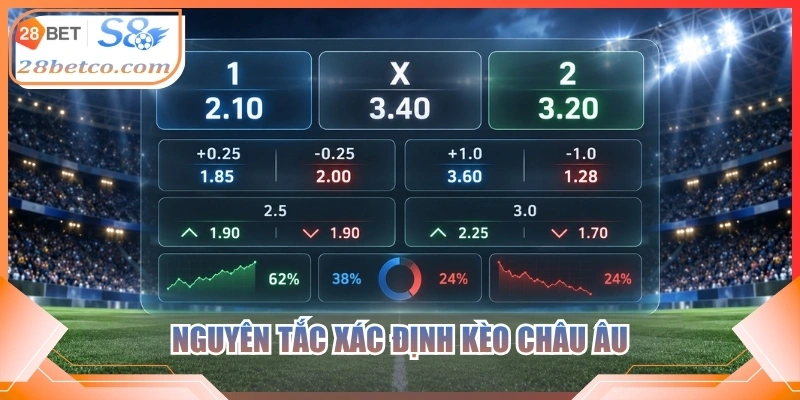 Nguyên tắc xác định kèo châu Âu