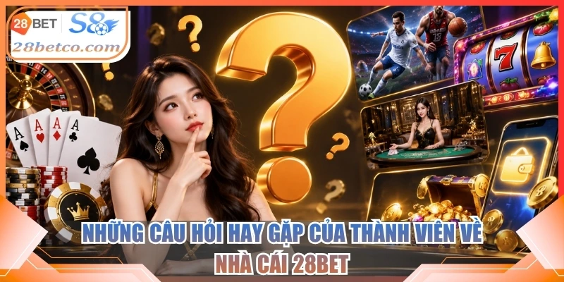 Những câu hỏi hay gặp của thành viên về nhà cái 28Bet