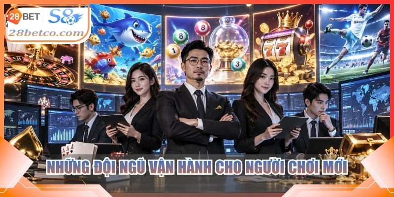 Những đội ngũ vận hành cho người chơi mới