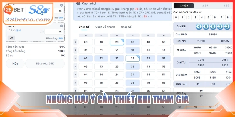 Những lưu ý cần thiết khi tham gia