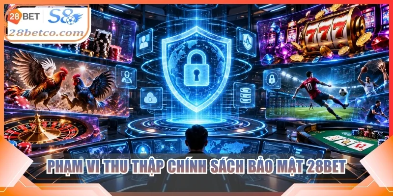 Phạm vi thu thập chính sách bảo mật 28bet