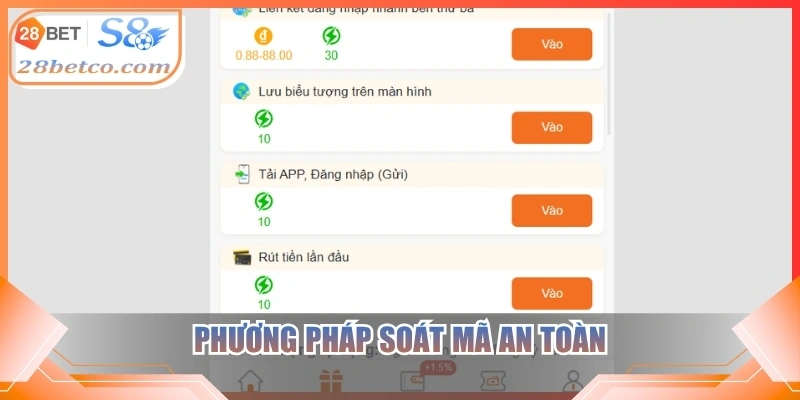 Phương pháp soát mã an toàn