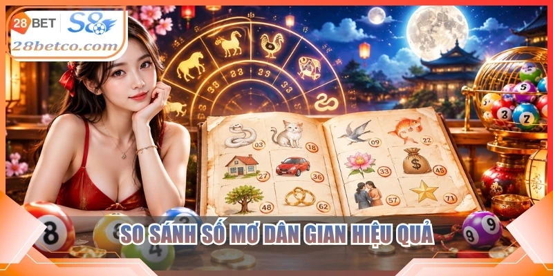 So sánh số mơ dân gian hiệu quả